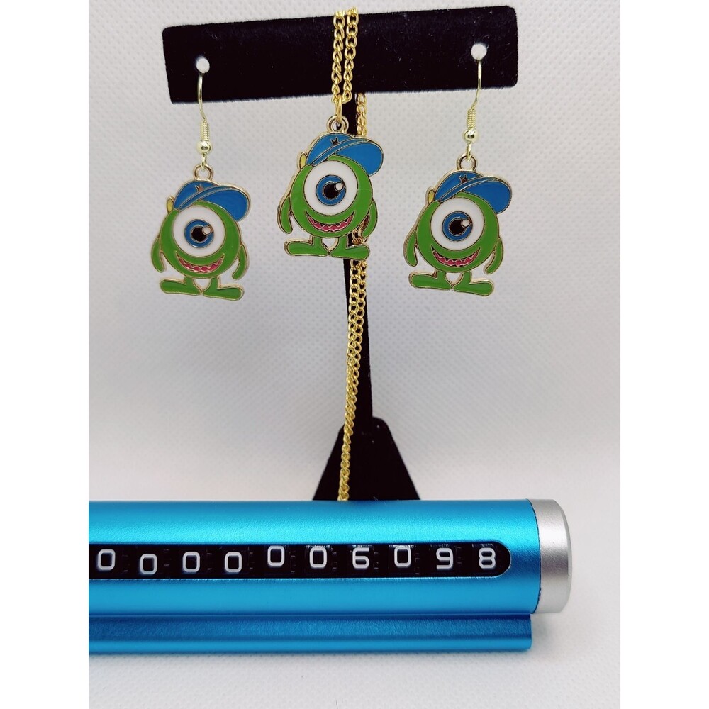 Mike Wazowski Jewelry Set